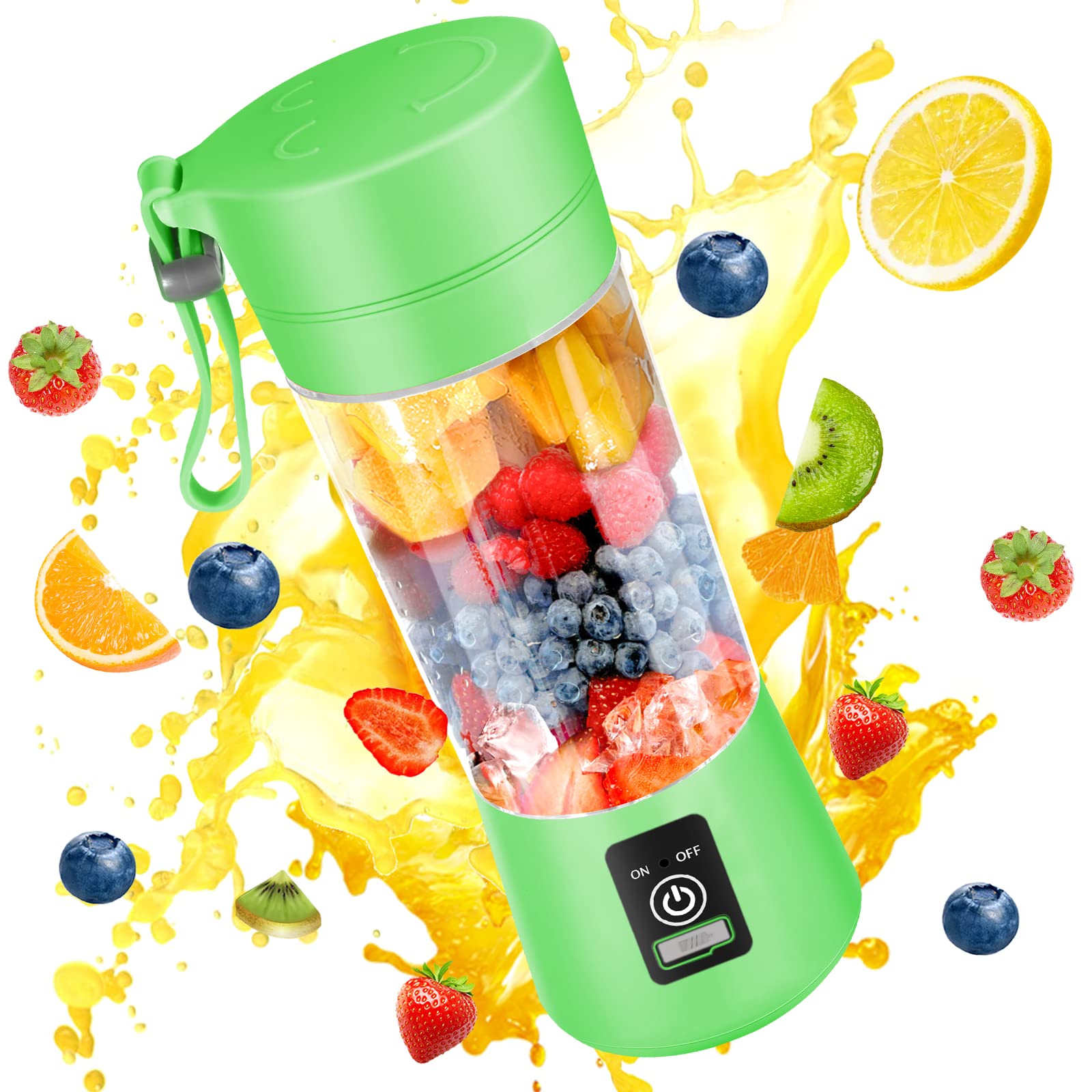 Portable Blender Usb Rechargeable - Портативная мини-электрическая соковыжималка 380 мл, ручная