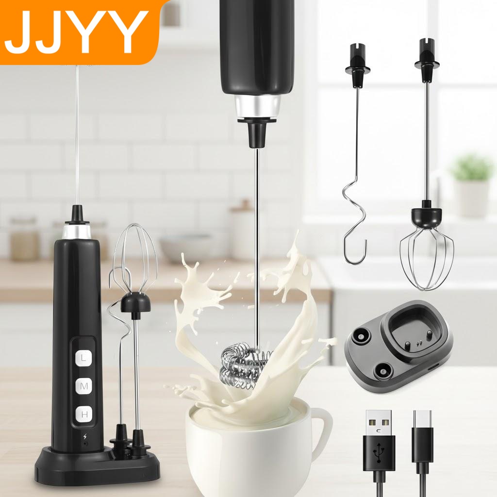 Portable Blender Usb Rechargeable - USB-перезаряжаемый ручной вспениватель молока, мини-электрический миксер