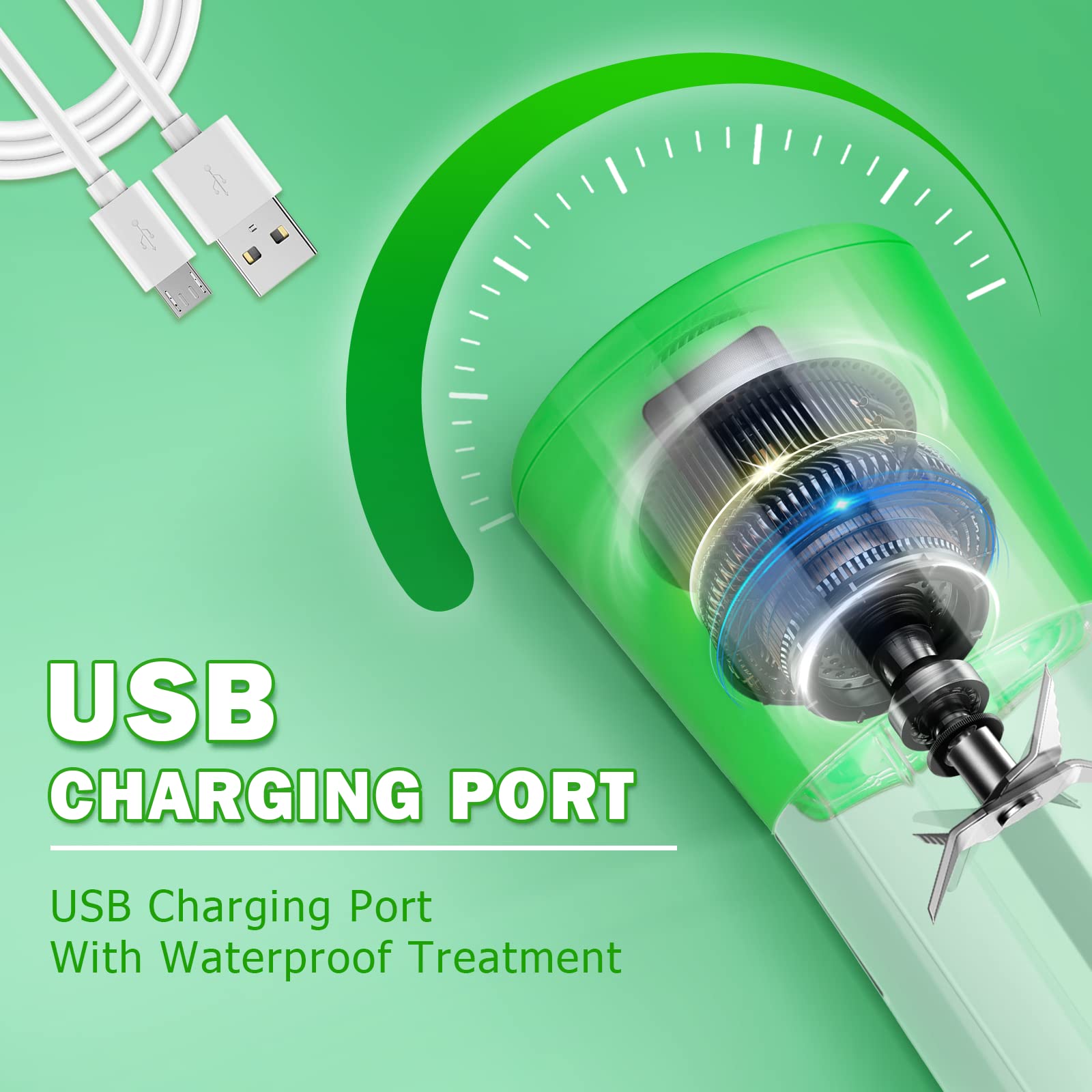 Портативная мини-электрическая – обзор и цена Portable Blender Usb Rechargeable