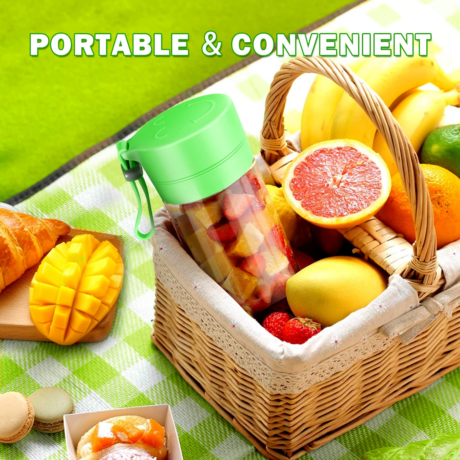 Портативная мини-электрическая – обзор и цена Portable Blender Usb Rechargeable