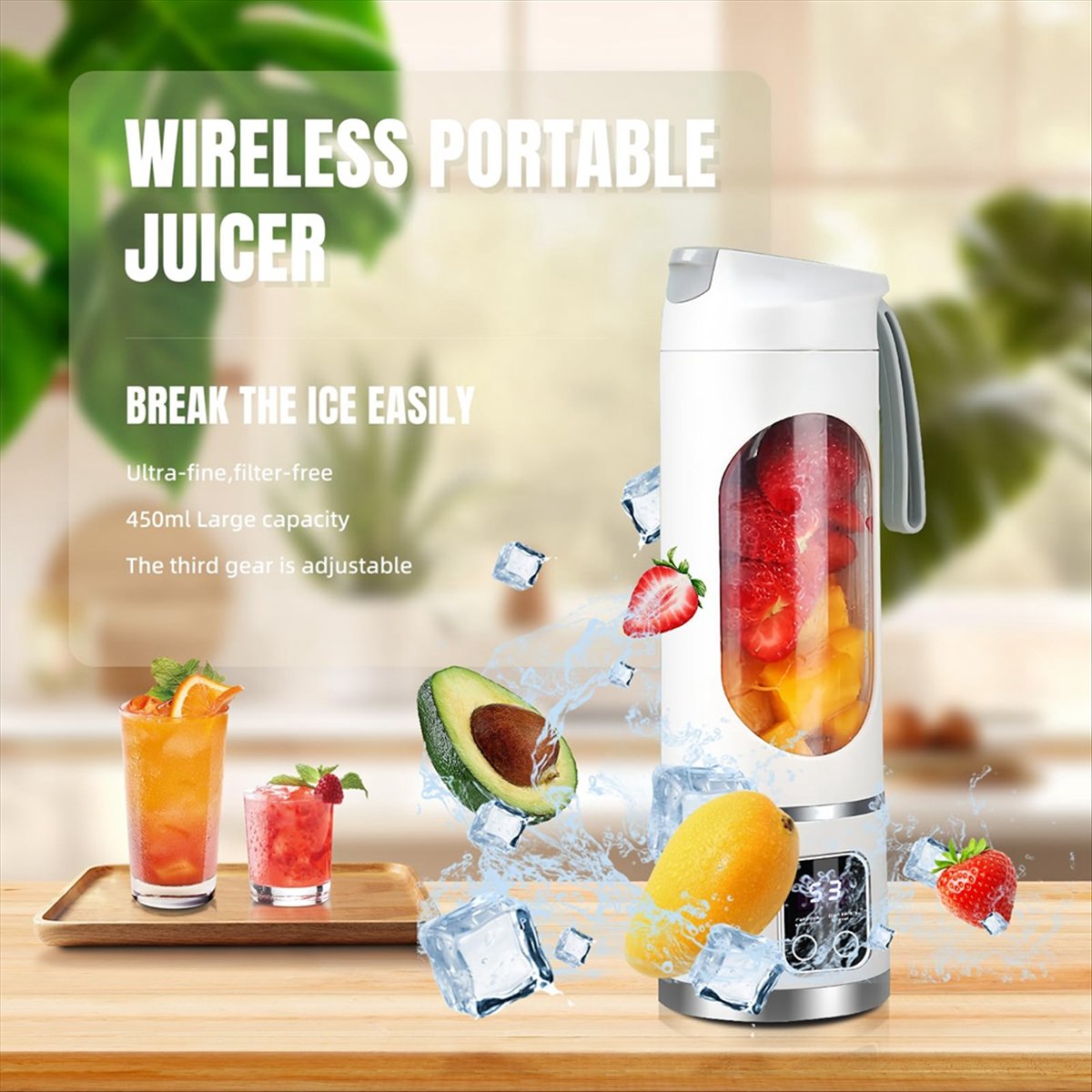 A20M USB перезаряжаемый портат – обзор и цена Portable Blender Usb Rechargeable